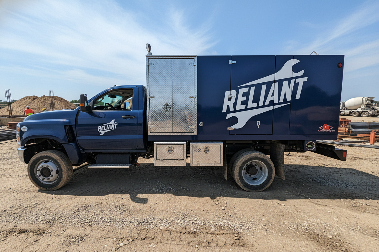 Reliant service truck